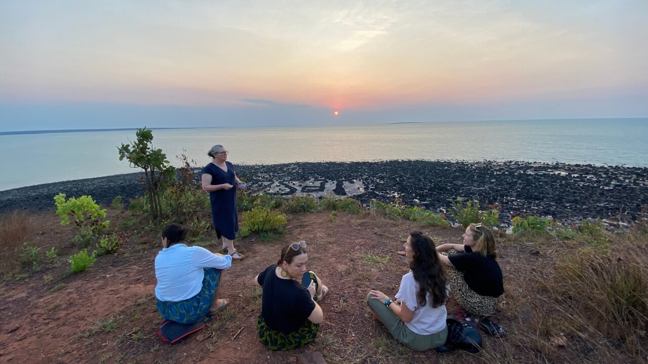 Sunset on Elcho Island