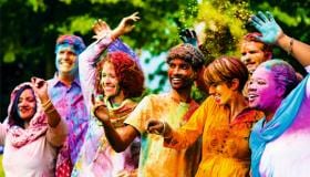 Holi festival Image